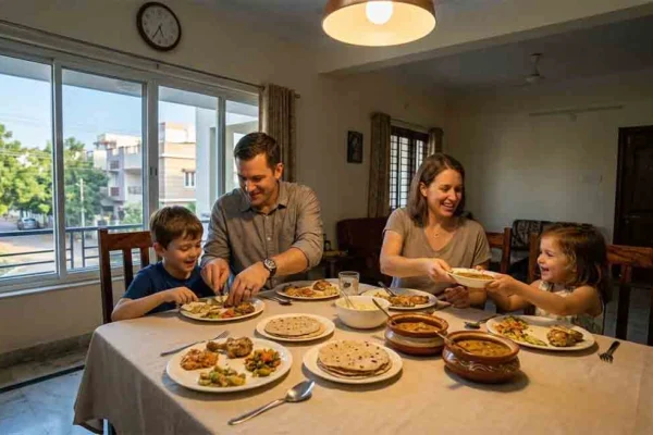 why americans eat dinner early