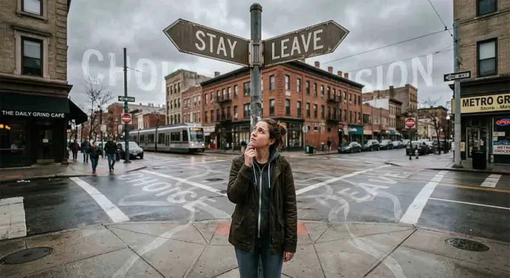 housing affordability to move or stay