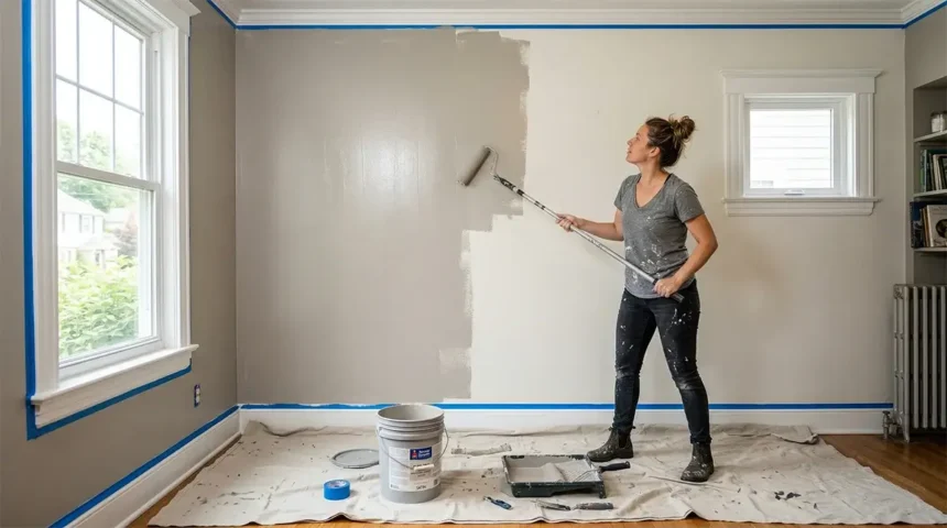 how to paint a room like a professional