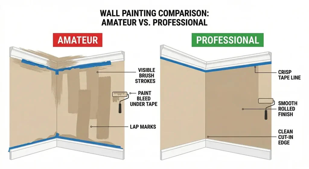how to paint a room like a professional method