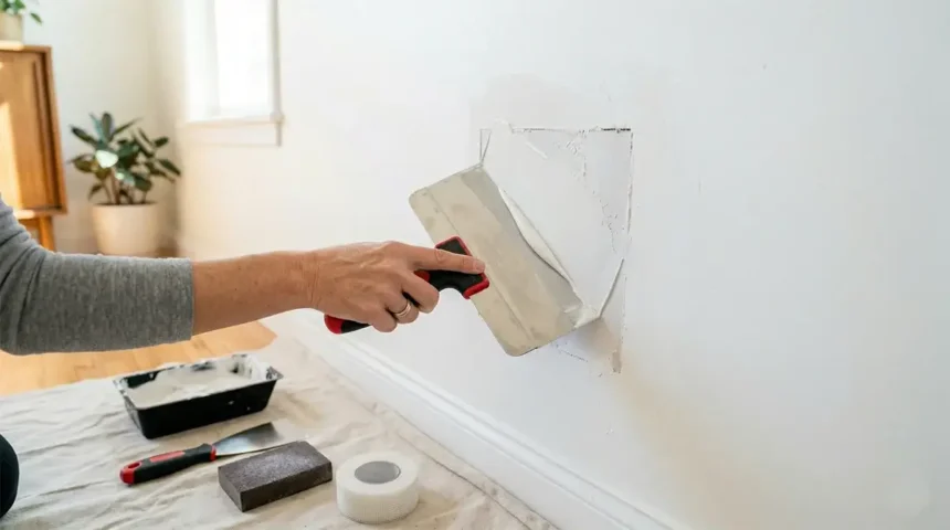 how to patch a hole in drywall