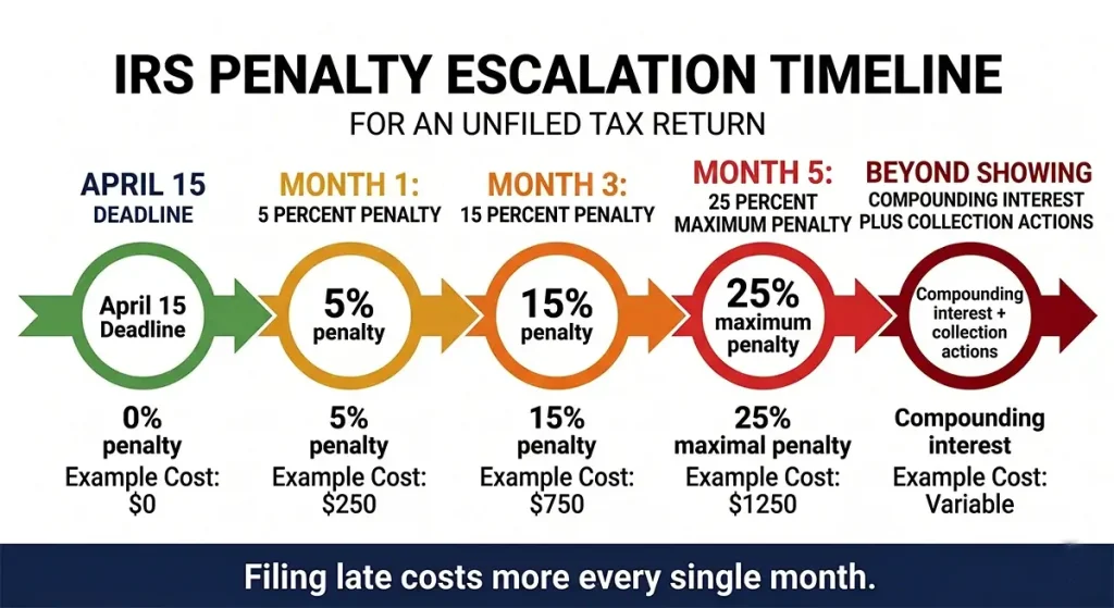 what happens if i dont file my taxes 2026